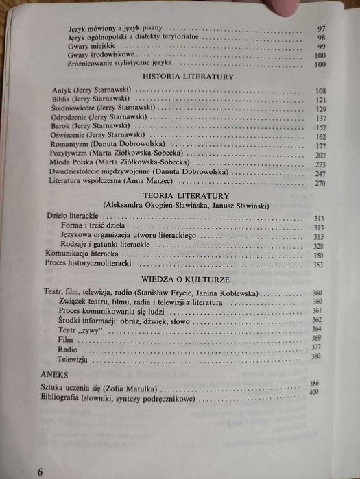 Vademecum maturzysty Język polski Stanisław Frycie