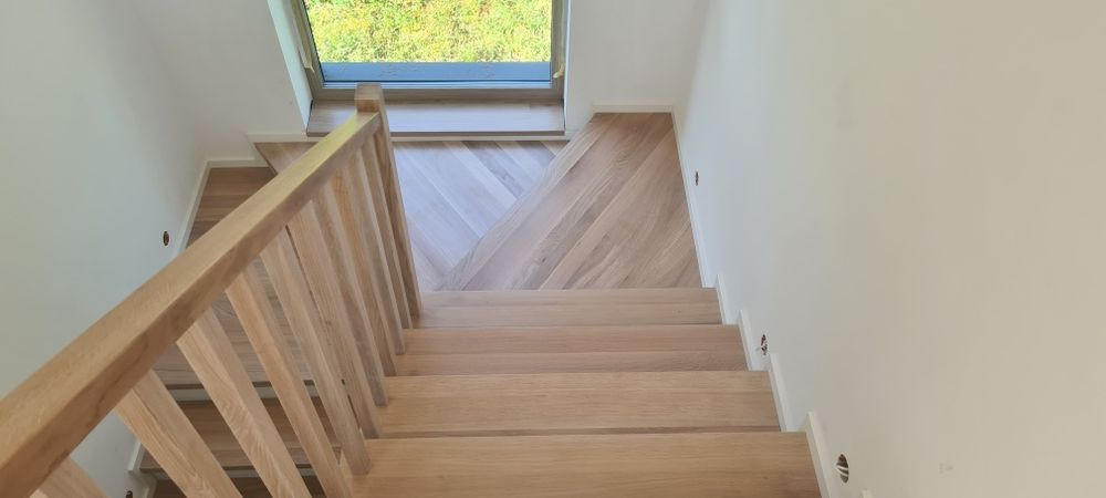 Schody z drewna schody na beton