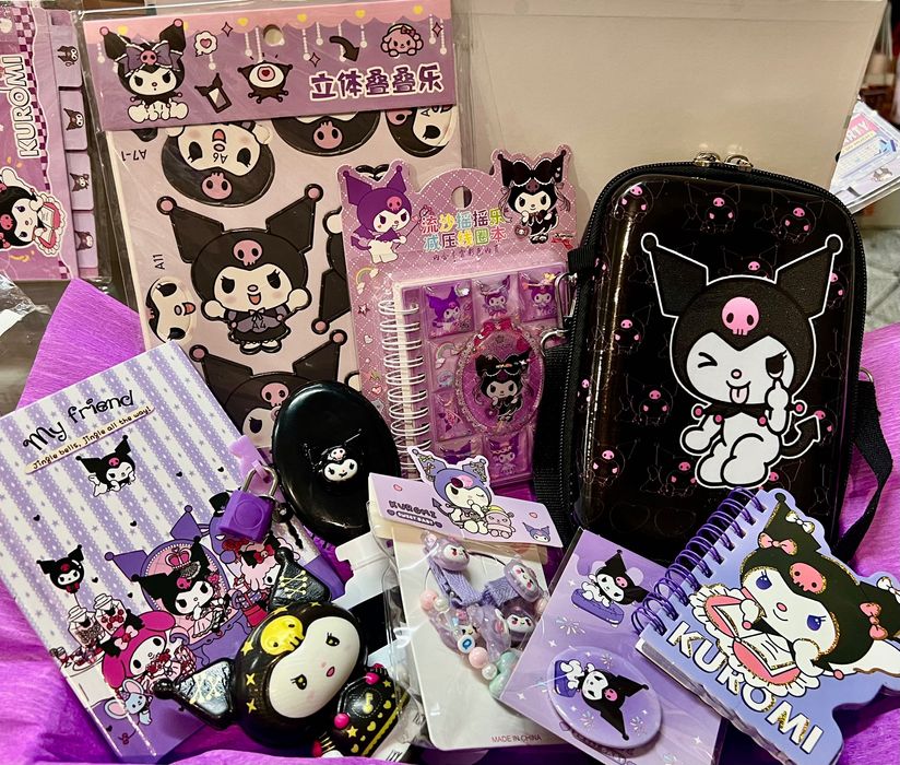 Куромі Kuromi іграшка, подарунковий набір, канцелярія та аксесуари