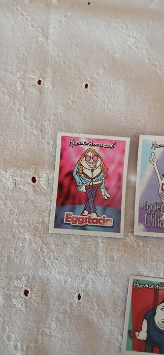 Cromos ovos Doritos, da Matutano