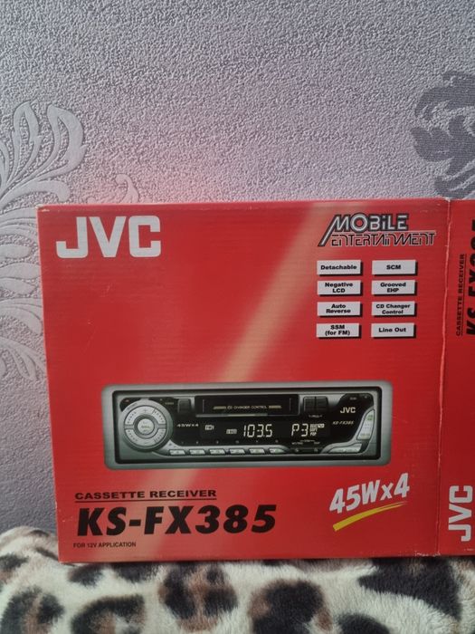 Новая кассетная автомагнитола