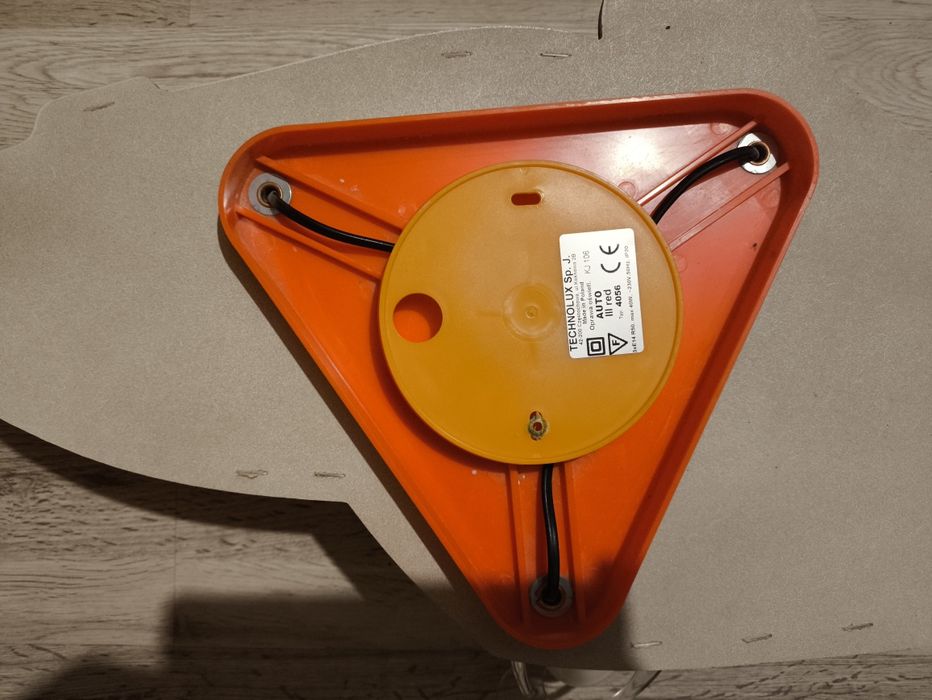 Lampa AUTO III red
