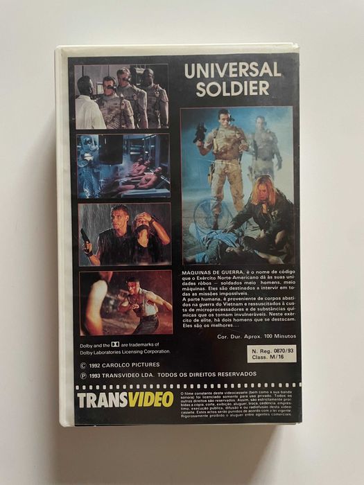 Máquinas de Guerra [1993 VHS] Van Damme, Dolph Lundgren