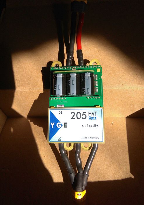 Контроллер швидкості ESC YGE 205 HVT Opto 6-14S