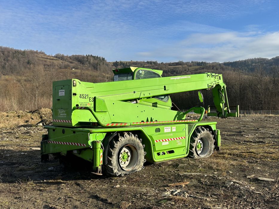 Ładowarka Merlo Roto 45.21/ 2006r/Komplet Z koszem/widly/łyzka