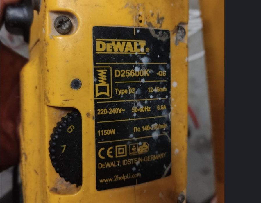 Młot ,wiertarka, udarowo wyburzeniowa DeWalt