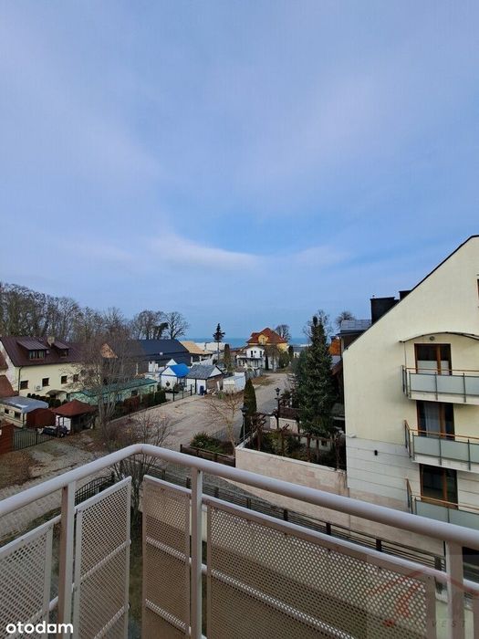 Rewal apartament z balkonem. Widok na morze.