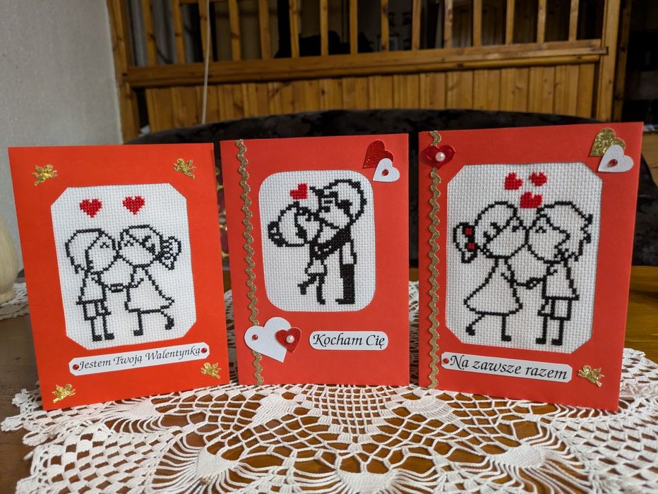 Karteczki okolicznościowe robione ręcznie