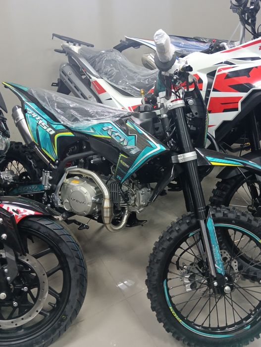 New‼️ мотоцикл питбайк KOVI PIT 150 17/14,KoVI KID 150 колеса 14/12
