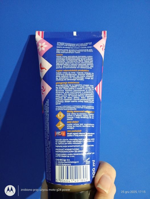 Onlybio Wedel odżywka emolientowa 200 ml.
