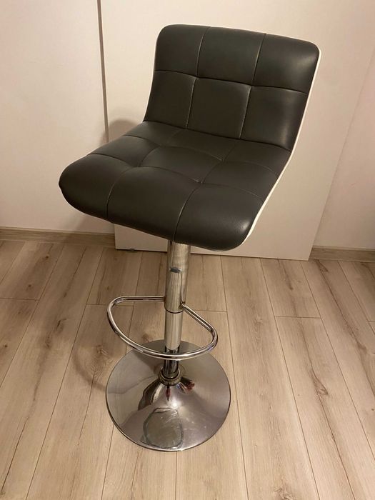 Hooker barowy czarny, obrotowy - dwie sztuki