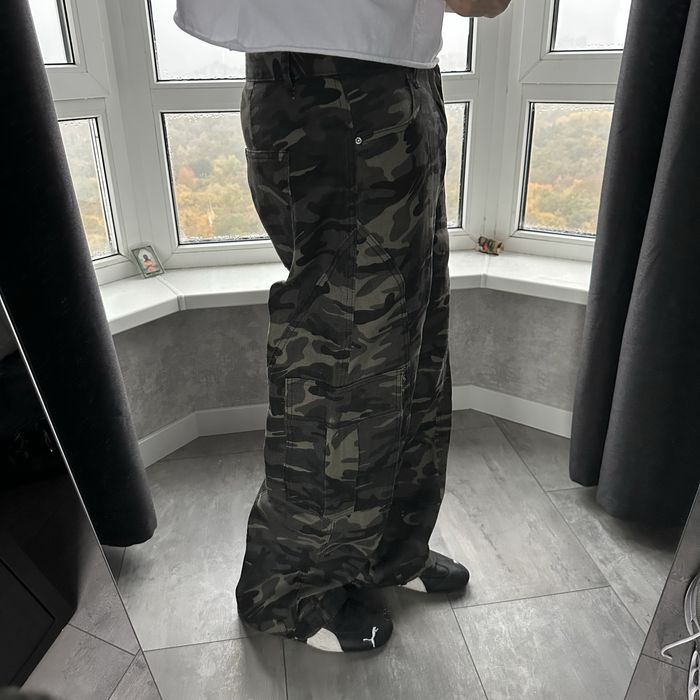 Baggy camo opium real tree pants широкі оверсайз штани камуфляж камо