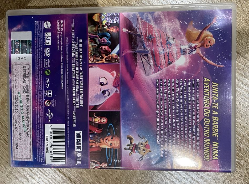 DVD Barbie em Uma Aventura nas Estrelas (Edição PT-PT)
