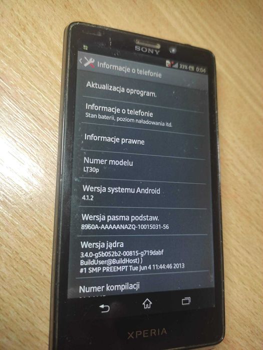 Telefon Xperia LT30p