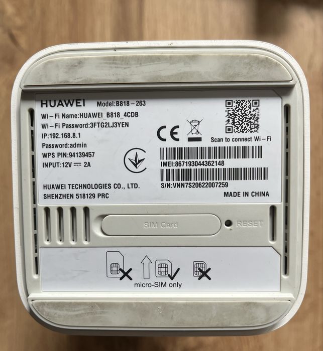 Ruther HUAWEI B818-263