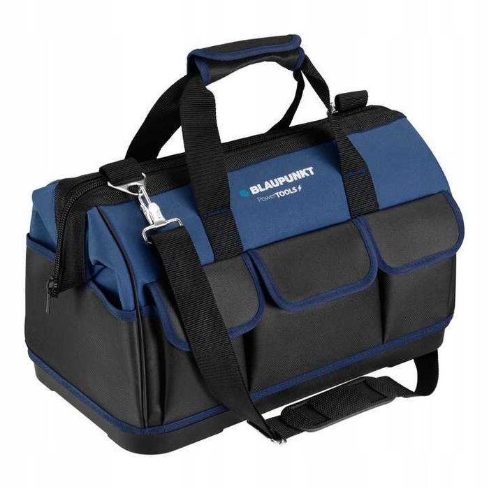 Duża Torba Narzędziowa Blaupunkt 12 Kieszeni, Sztywne Dno