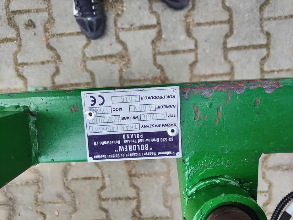 Trak taśmowy boldrew pilarka taśmowa