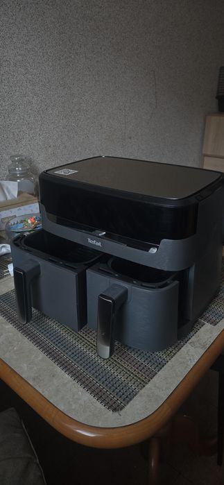 Мультипіч (Аерогриль) TEFAL Dual Easy Fry & Grill