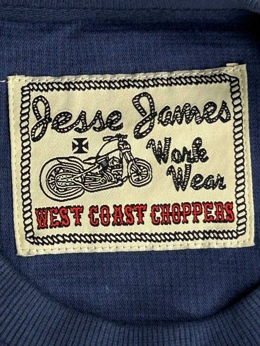 Лонгслів West Coast Choppers hoodie archive кофта синя світшот