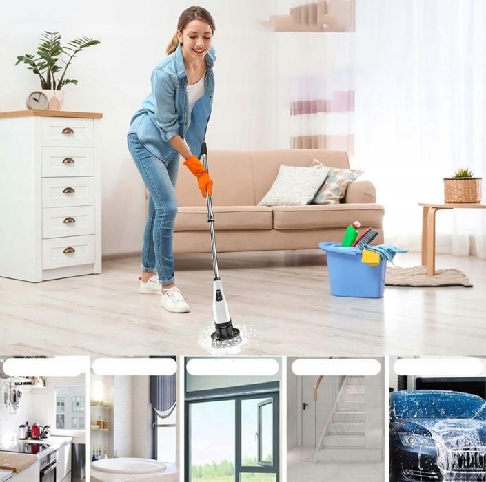 Mocna szczotka do czyszczenia powierzchni naczyń szkła płytek