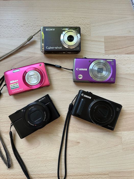 Câmaras Digitais Compactas - Sony, Nikon , Canon