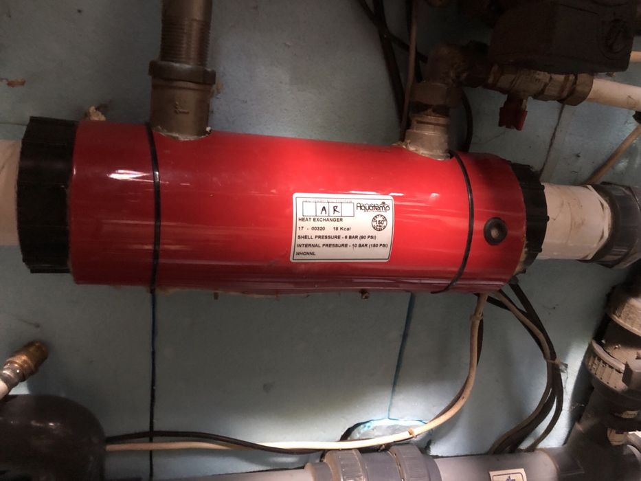Для нагрева воды (теплообменник)б/у