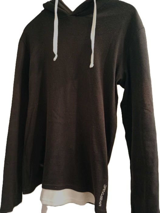 Cienka bluza z kapturem "Grin & bear" L
