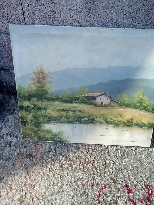 Quadro vintage de vários pintores