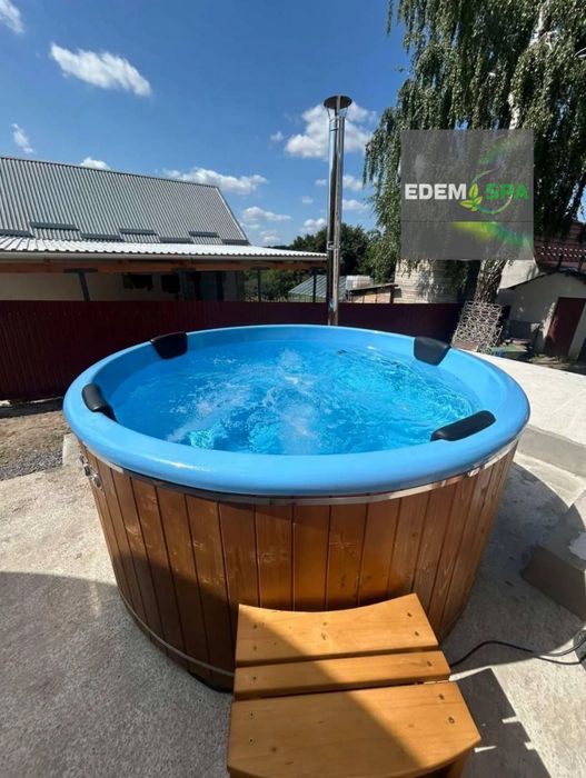Джакузі вуличне від виробника! Спа купіль з підігрівом! Чан на дровах