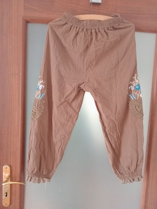 Spodnie r. M, chinosy, haremki