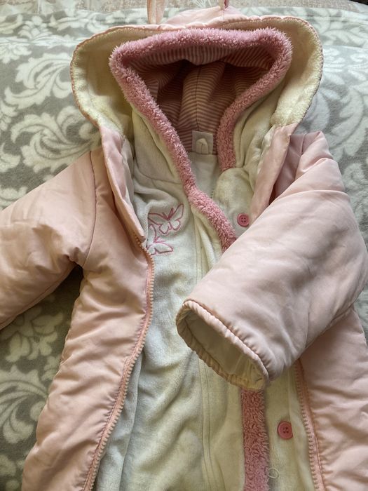 Комбінезон дитячий демісезонний плюс чоловічок теплий 74 р