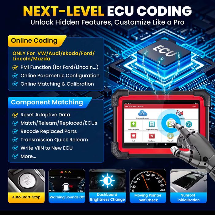 Scanner Launch X431 PRO Universal