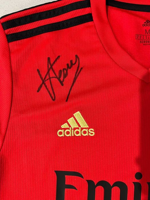 Camisola SL Benfica Autografada Jorge Jesus