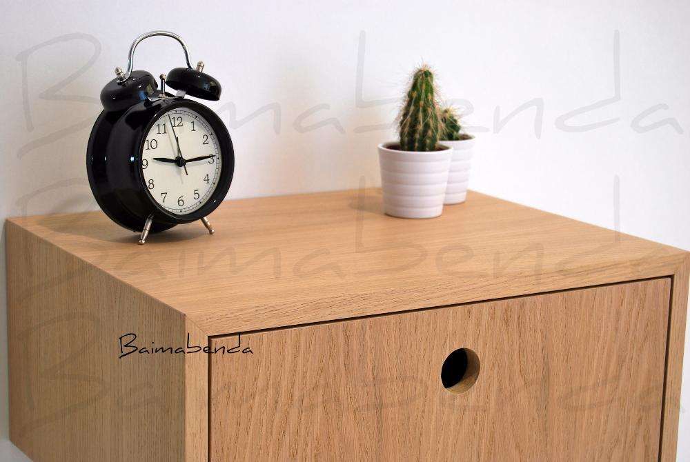 Par de Mesas de Cabeceira retro vintage estilo nordico