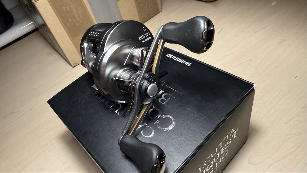 Multiplikator Shimano Calcutta Conquest BFS 2017 HG ( Nie Daiwa Abu Garcia Megabass evergreen spining casting Westin Dragon )