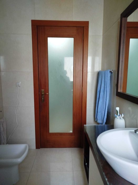 Portas interiores com Guarnição e puxadores 2,11 m x 75m