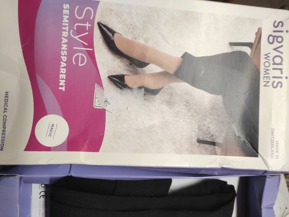 Podkolanówki medyczne uciskowe kompresyjne