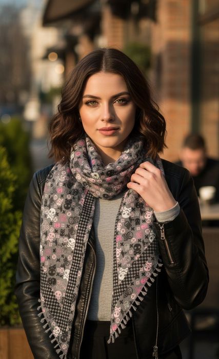 Must-have сезону! Бандана-шарф трансформер із черепами