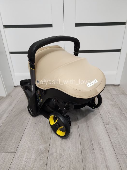 Автокрісло-коляска Doona I оновлена модель sahara beige Дуна