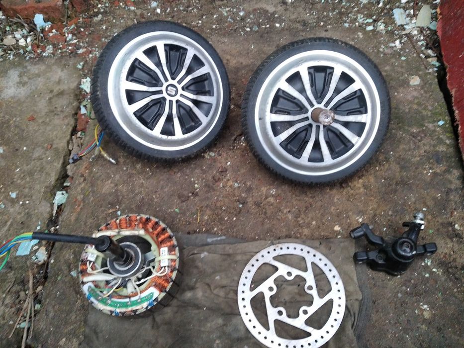 Колеса від самоката  2 шт.(комплект для саморобок)