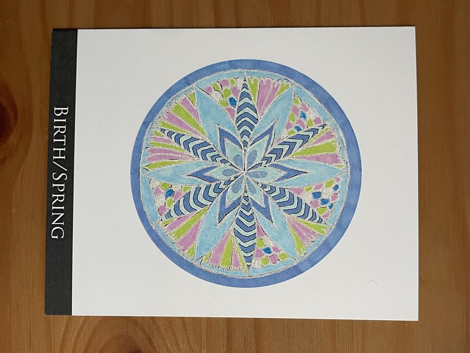 Cartas oraculo e afirmações mandalas