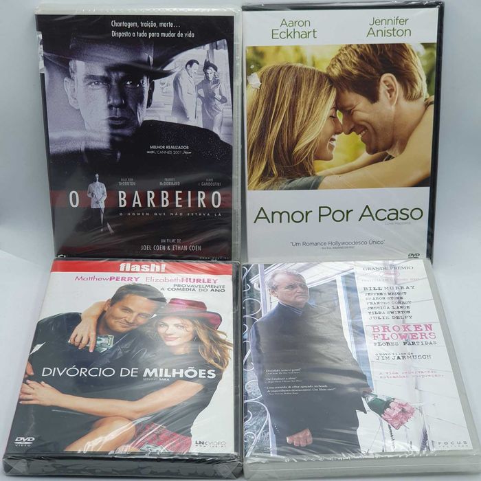 Lote 7/2 - Pack de 18 Filmes Novos e Selados em DVD - Ref.VI