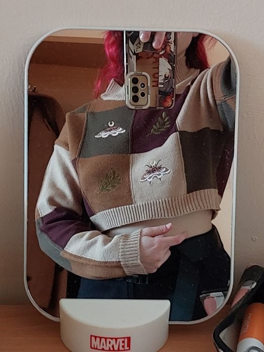 Коротка кофта теплий топ