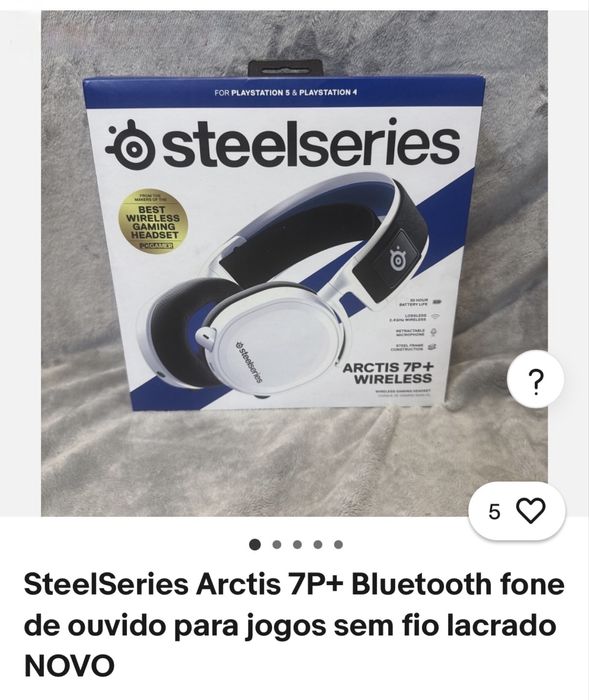 Headphones PS5 Steelseries