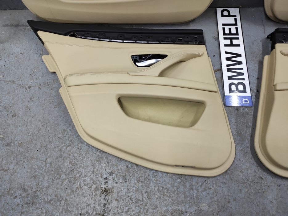 Карты Обшивка двери БМВ Ф10 Салон Разборка BMW HELP