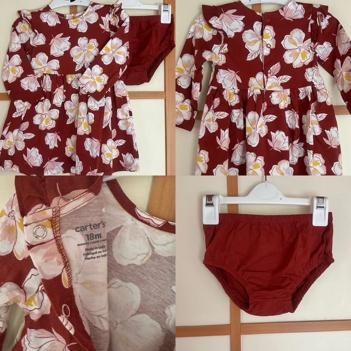 Пакет одягу на 1.5-2 роки костюм hm 18-24 м сукня carters george