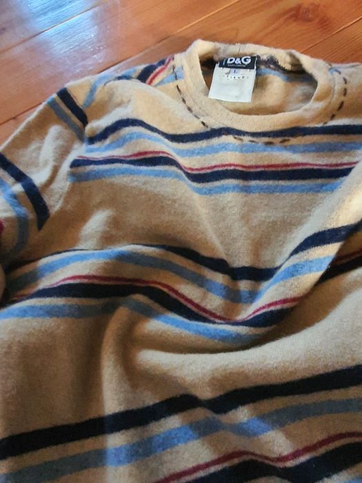 Sweter wełniany D&G (Dolce&Gabbana)