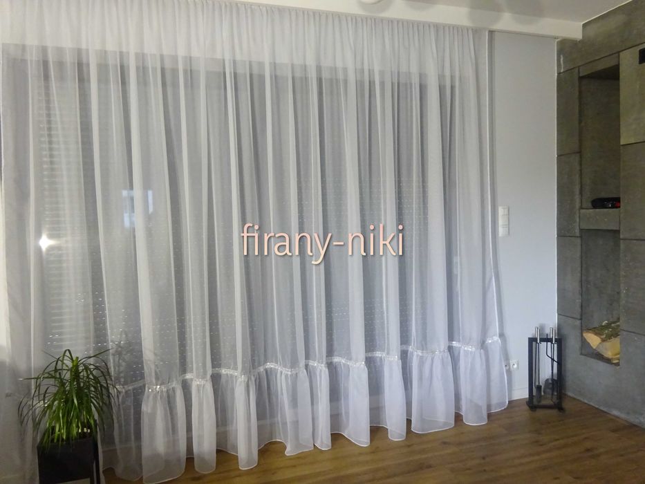 firana z falbaną 600x250 nr 101