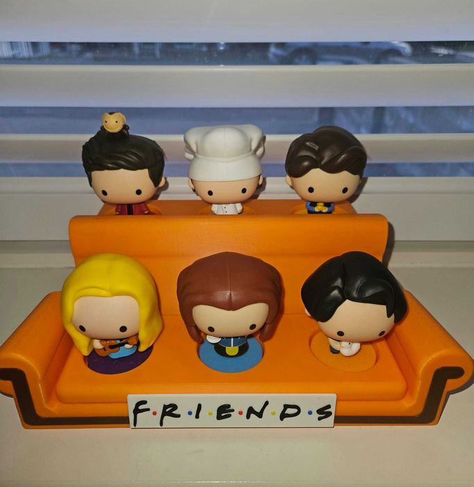 Диван Друзі МакДональдс стенд підставка для фігурок Friends McDonald’s