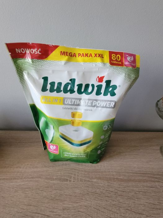 80szt. tabletek do zmywarki Ludwik